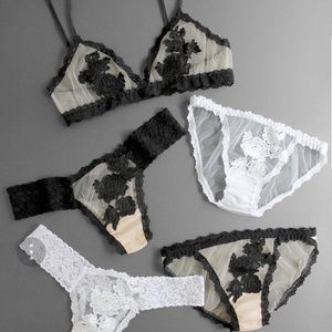 Bralette and underwear